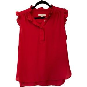 Women’s Red Loft Blouse